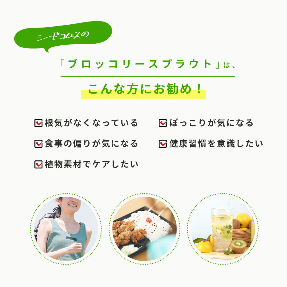 ブロッコリースプラウト《約6ヶ月分》