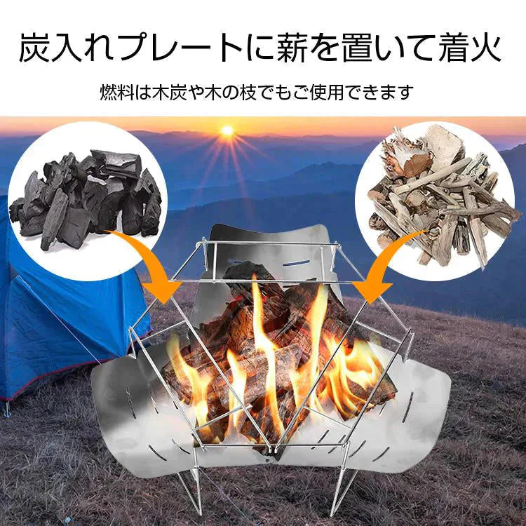 BBQ 囲炉裏テーブル 9090cm 組立簡単軽量収納コンパクト BBQ 囲炉裏