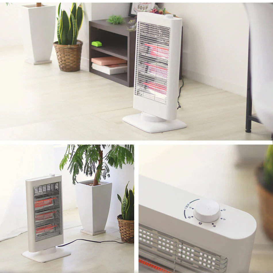 ヒーター カーボンヒーター 首振り 電気ストーブ 電気ファンヒーター 電気ヒーター 暖房 ストーブ 赤外線ヒーター 足元ヒーター 遠赤外線 コンパクト 足元暖房 転倒自動オフ 暖房 暖房器具 省エネ 節電 脱衣所 洗面所