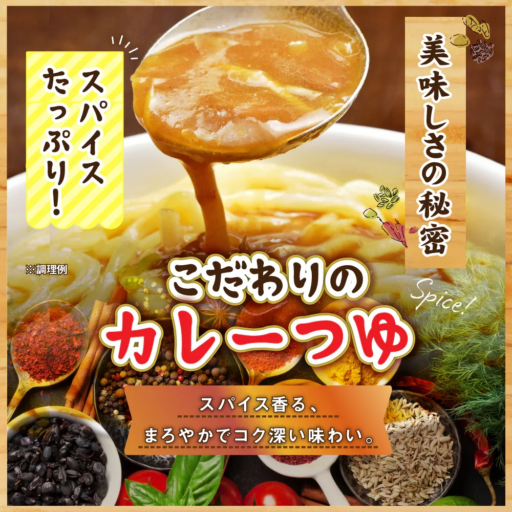 讃岐のカレーうどん1食 カレーソース付き ゆでうどん 長期保存 食品 讃岐うどん お試し 送料無料 取り寄せ ご当地グルメ お試し メール便