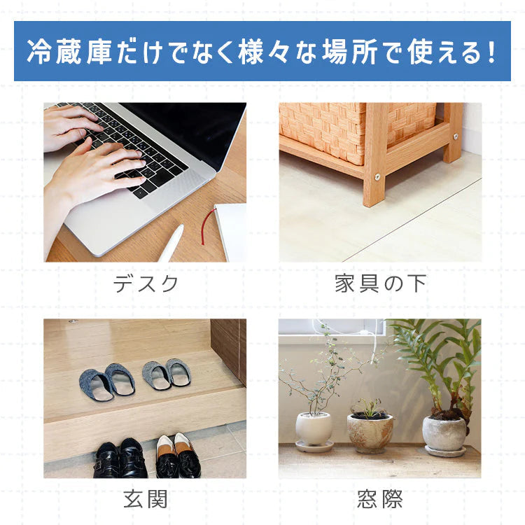 【Lサイズ】冷蔵庫マット クリア 透明 傷防止マット 床保護シート 53×62cm 65×70cm 70×75cm 冷蔵庫 ～300L ～500L ～600L 下敷き PVCマット クリアマット 透明マット キッチンマット 洗濯機マット フローリング 床 保護マット 床暖房対応