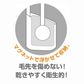 【ブラック】浮かせて清潔に収納 トイレブラシセット トイレブラシ 浮かせる 収納 トイレ掃除グッズ ブラシ / 2015年度 グッドデザイン賞受賞