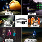 センサー付き　LEDヘッドライト USB充電式 人感センサー機能 長時間点灯　残量表示ランプ付き　 IPX45 釣りライト　防水 超軽量 防災 登山 キャップ 作業