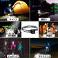 センサー付き　LEDヘッドライト USB充電式 人感センサー機能 長時間点灯　残量表示ランプ付き　 IPX45 釣りライト　防水 超軽量 防災 登山 キャップ 作業