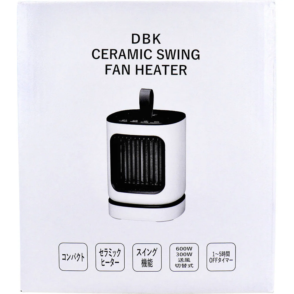 日本ゼネラルアプラィアンス DBK セラミックスイングファンヒーター DCW600 単相100V