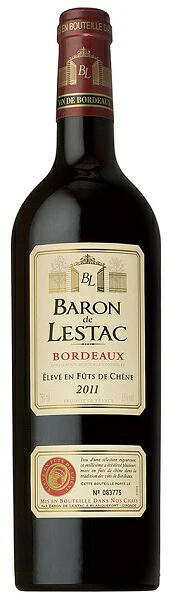 【送料無料】［赤/辛口/フランス］カステル バロン ド レスタック ボルドー 赤 750ml×12本/1ケース【北海道・沖縄県・東北・四国・九州地方は必ず送料が掛かります】