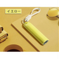 「在庫処分商品」「イエロー」【iOS/Android対応】軽量キーホルダーモバイルバッテリー 2600mAh 2ni1ケーブル iPhoneX iPhone8 Plus Xperia 携帯充電器 モバイルバッテリー 【PL保険】