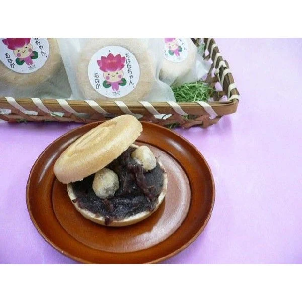 千葉県銘菓 和菓子　ちはなちゃん最中 12個入り