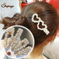 (A04)ヘアピン パールビーズヘアピン パッチン留め かわいい ヘアアクセサリー ヘア留め前髪 かわいい 髪飾り