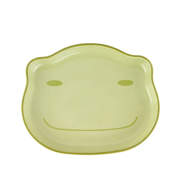 ストウブ ベビー＆キッズ テーブルウェアセット グリーン| STAUB 赤ちゃん用 食器 皿  マグ セラミック  子ども用 食器セット ギフト お祝い 出産祝い 陶器 食器 動物 どうぶつ デザイン プレート