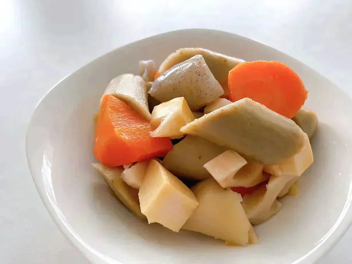 【超便利】下茹で済み！国産野菜の筑前煮具材　水煮品【200g×20袋】