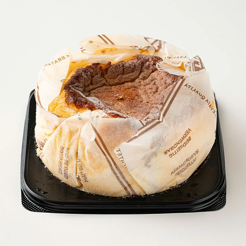 バスクチーズケーキ 380g 2〜3人前 12cm 4号 取り寄せ チーズケーキ スイーツ 甘いもの ケーキ デザート 洋菓子 冷凍ケーキ 冷凍スイーツ 冷凍 プレゼント 贈り物 グルメ 送料無料 ギフト