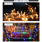 豆電球 イルミネーションライト led フェアリーライト 電池式 10m LED クリスマスツリー飾り ベランダ バルコニー 室内 誕生日 結婚記念日