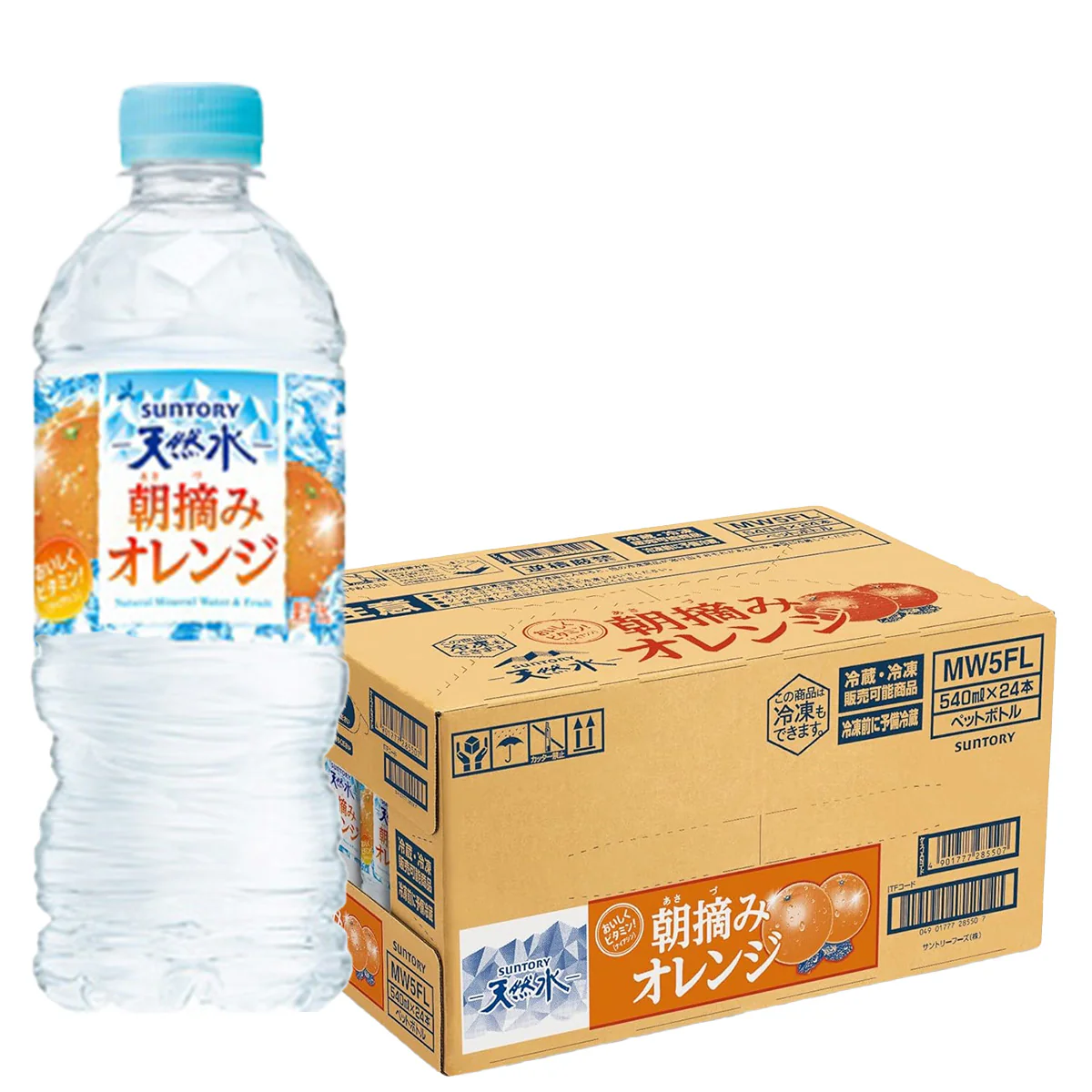 【送料無料】サントリー 天然水朝摘みオレンジ 540ml×24本/1ケース