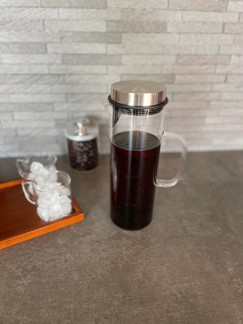 コールドブリューコーヒーボトル コーヒードリッパー 耐熱ガラス 水出しコーヒー 水出し緑茶 麦茶 コールドブリュー おしゃれ シンプル おうち時間
