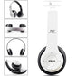 ヘッドホン ワイヤレス Bluetoothヘッドフォン 急速充電 超軽量 マイク付き 重低音 w047B(ブラック)