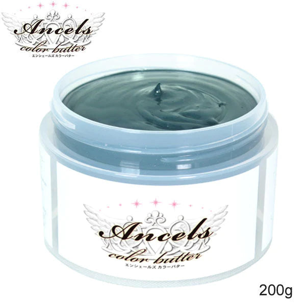エンシェールズ カラーバター 200g アッシュグリーン ヘアカラー トリートメント ヘアマニキュア ヘアケア クリップジョイント マニキュア インナーカラー ダメージヘア ブリーチヘアー