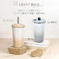 タンブラー 「グラデーション・グレー」 蓋付き ストロー付き 水筒 600ml 大容量 保温 保冷 こぼれない コーヒーボトル マグボトル ステンレス 真空断熱 持ち運び
