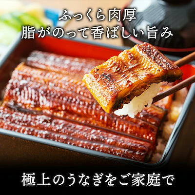 【国産】特大うなぎの蒲焼き 200g×2尾　うなぎ 鰻 丑の日