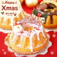 【Xmasケーキ】 プリンセス・クグロフ(ピンク)【おいもや】 3号・1人用 クリスマスケーキ XM