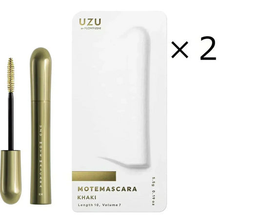 超特価セール中　アウトレット UZU BY FLOWFUSHI (ウズバイフローフシ) モテマスカラ [カーキ] マスカラ 2本セット