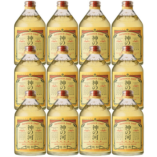 【送料無料】薩摩酒造 神の河 麦 25度 720ml×2ケース/12本【北海道・沖縄県・東北・四国・九州地方は必ず送料がかかります】