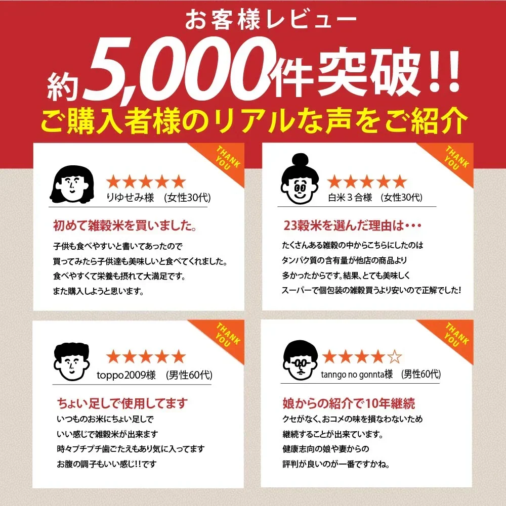 雑穀 雑穀米 国産 栄養満点23穀米 800g(400g×2袋) 無添加 無着色 定番サイズ 送料無料 ポスト投函