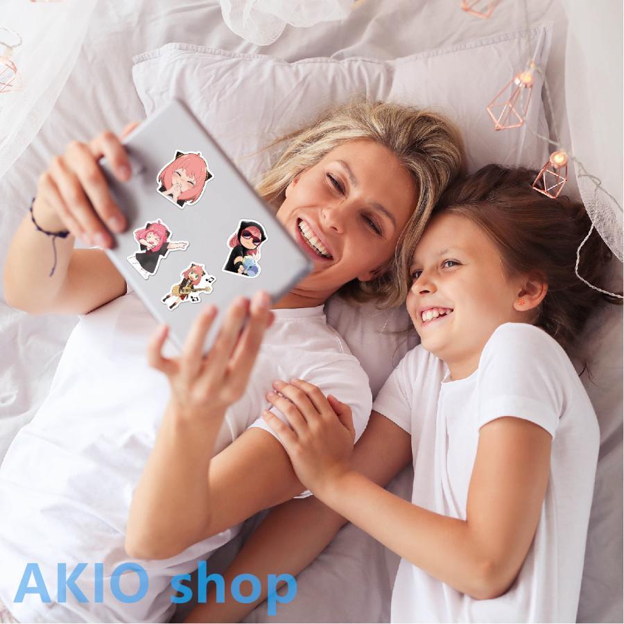 スパイファミリーシール 100枚セット ステッカー for SPY×FAMILY 防水 アニメ かっこいい かわいい おしゃれ 可愛い バイク パソコン ヘルメット s040