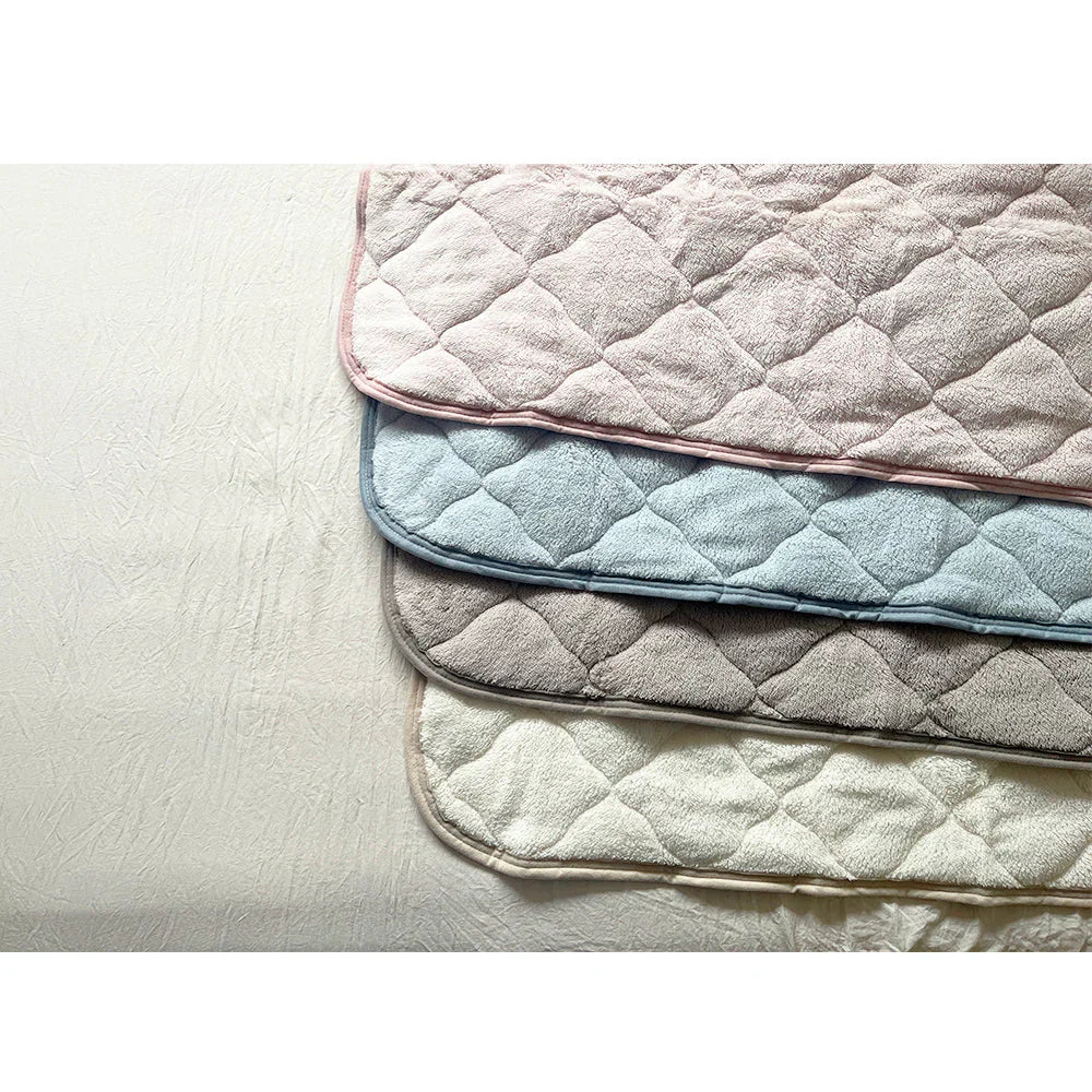 敷きパッド アイボリー あったか シングル 秋 冬 ボア 100×205 洗える 暖か あたたか ふわふわ