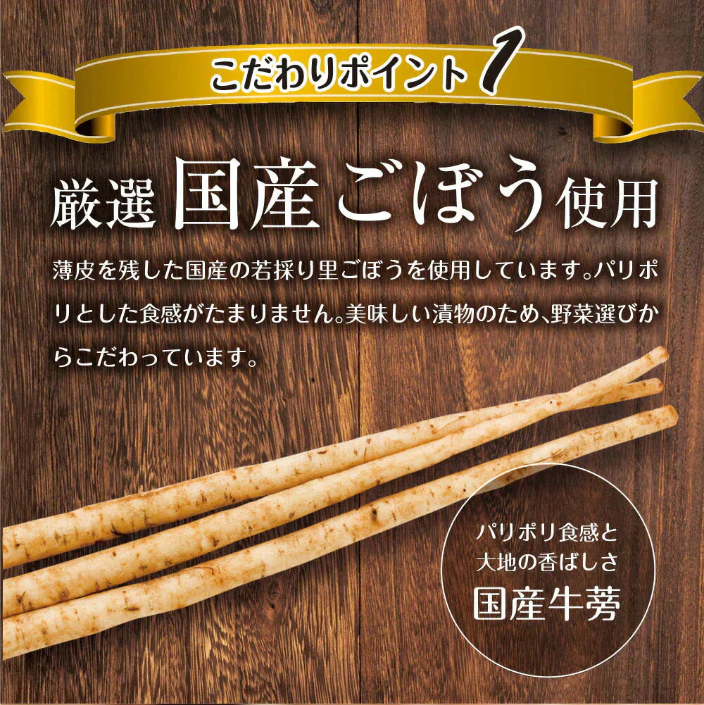 【3個セット】日本橋いなば園 国産 若採りごぼう かつお風味 150g ネコポス メール便 送料無料
