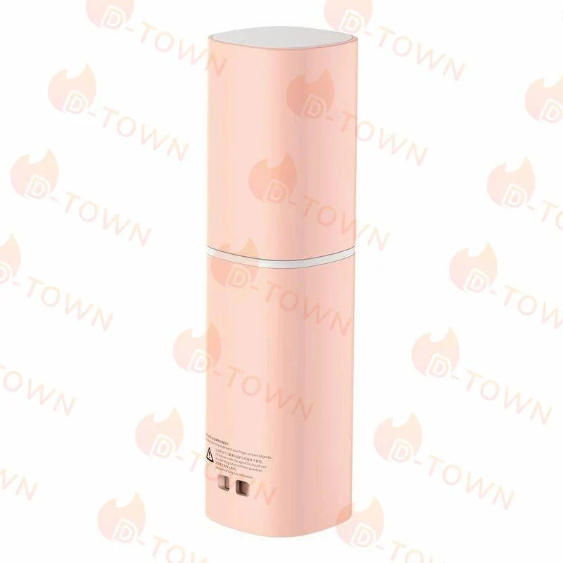 携帯扇風機 手持ち/卓上両用 ハンディファン ミニ扇風機 扇風機 小型強風 軽量 静音設計 USB充電式 バッテリー内蔵 携帯便利 熱中症対策 w404B(ピンク)