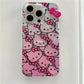 携帯電話ケース iPhone16/iPhone16Pro/iPhone16Pro max ケース hello kitty ソフトiPhone用   xjj2024182(iPhone16Pro用)