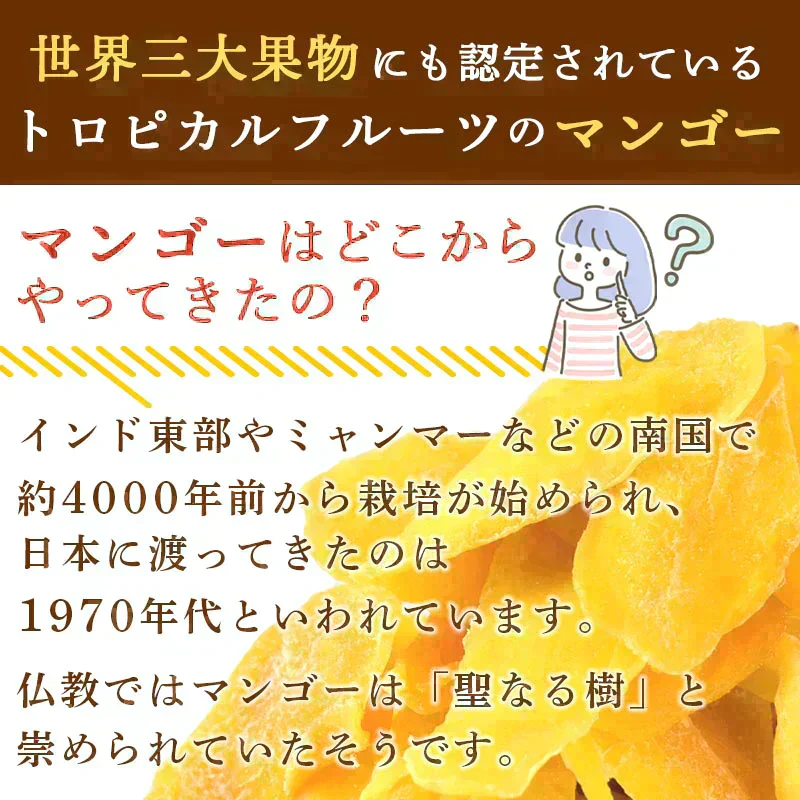 おひさま 王国ドライマンゴー450g