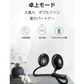 「在庫処分商品」「ブラック」首かけ扇風機 ハンディファン マスクの蒸れ対策 首掛けファン ネッククーラー 扇風機 熱中症対策 usb充電 オシャレ アウドドア ギフト