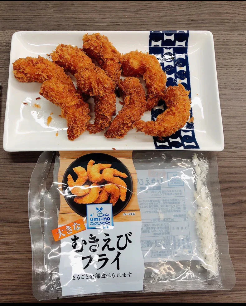 むきエビフライ特大  化粧袋180ｇ×4