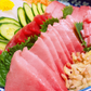 お任せマグロセット　赤身1サク&中トロ1サクの2サクセット　お刺身
