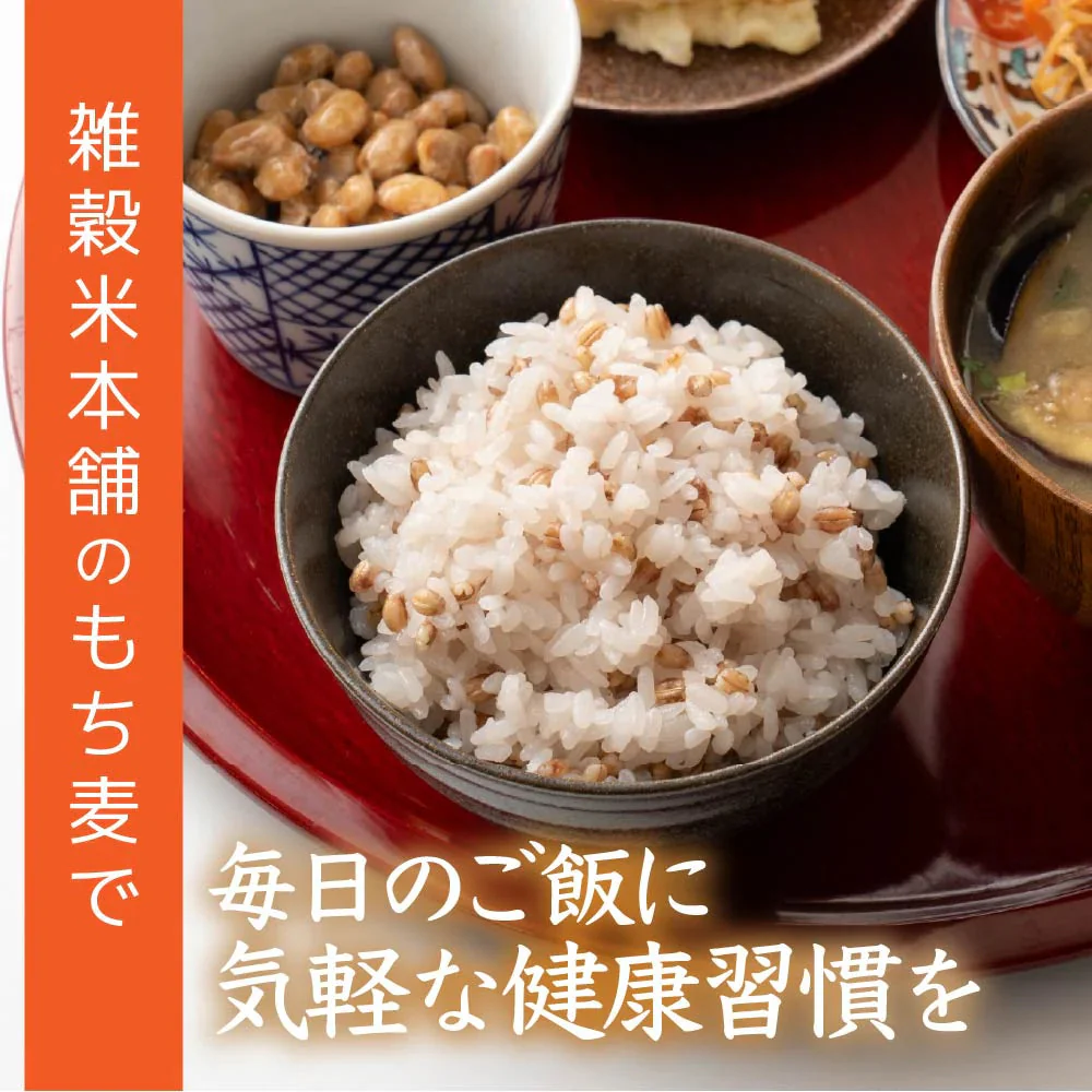 雑穀 雑穀米 国産 もち麦 2.4kg(400g×6袋) ファミリーサイズ 無添加 無着色 送料無料 ダイシモチムギ
