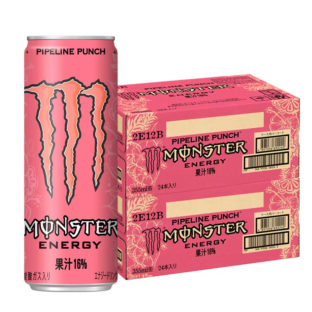 アサヒ モンスター エナジー パイプラインパンチ 缶 355ml×2ケース/48本