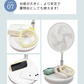 【SNS話題沸騰】扇風機 折りたたみ扇風機 DCモーター 扇風機 リビング USB充電式 扇風機 120°回転可能 タイマー付き 静音 リモコン付き コードレス コンパクト サーキュレーター リズム 扇風機