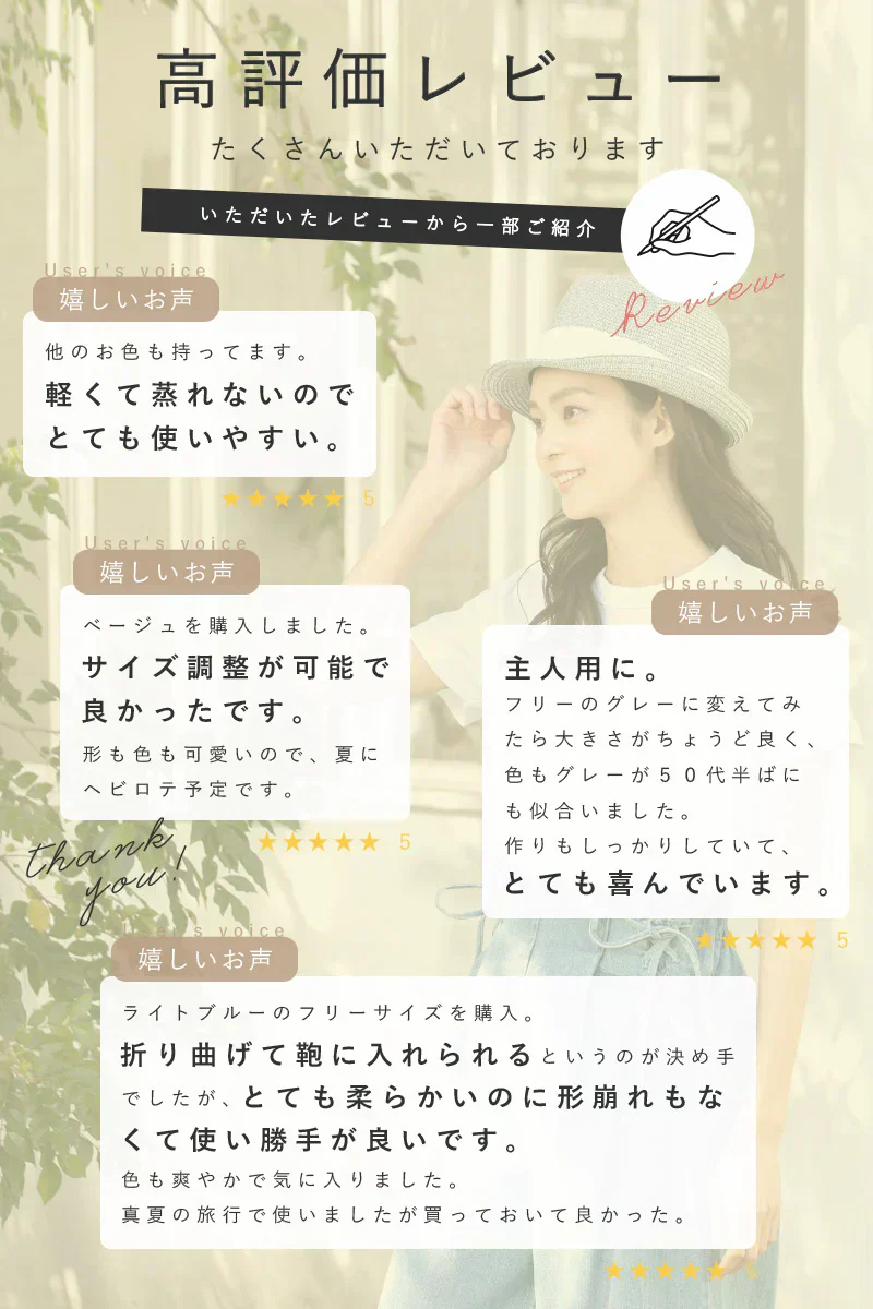【フリー56-58.5cm-グレーミックス】 【商品名：ミックスペーパーソフトHAT】