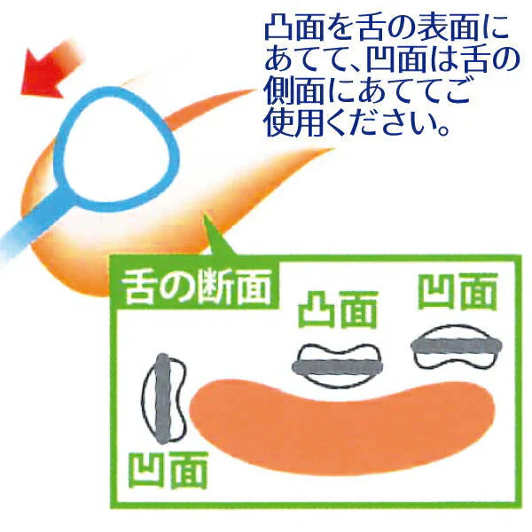 舌ブラシ W-1(ダブルワン) 2本セット ※カラー指定不可 舌磨き 舌クリーナー 口臭ケア 口臭予防 シキエン SHIKIEN【メール便送料無料】