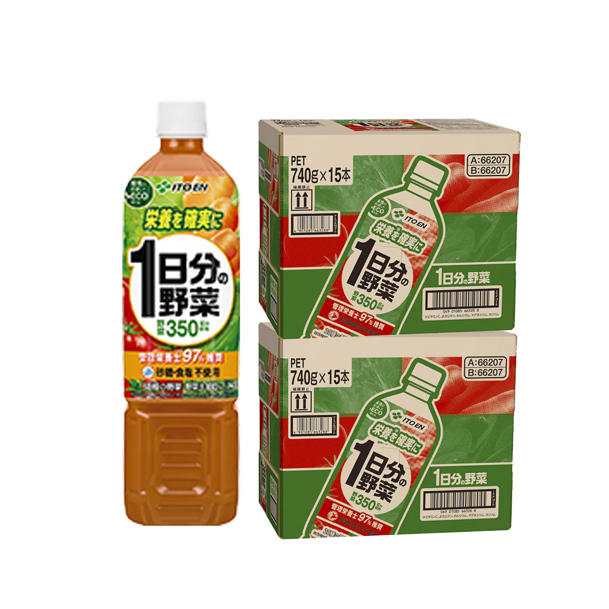【送料無料】伊藤園 1日分の野菜 740ml×30本（2ケース）【北海道・東北・四国・九州・沖縄県は必ず送料がかかります】