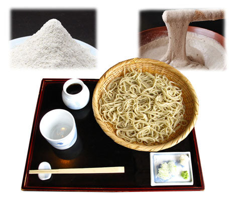 青森県名産品 奥津軽の蕎麦　つくね芋蕎麦 8袋入