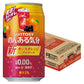 【送料無料】サントリー のんある気分 カシスオレンジ 350ml×1ケース/24本