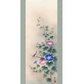 開運掛軸 【朝顔】 高見蘭石 筆 [ 収納箱 10年保証 品質保証付き 31×89 朝顔 縁起 和 国産 夏 爽やか 受注生産 床の間 和風 掛け軸 日本製 名画 縁起物 プレゼント 画寸 送料無料 ]