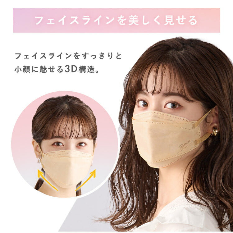 【カートアップNG】【ピンクベージュ/プリーツ】カラーマスク 60枚入 ジュエルフィットマスク 25枚 血色マスク マスク 不織布 カラーマスク 不織布マスク プリーツマスク サイズ 幅17.5 幅16.5 マスク APN-60 不織布 アイリスオーヤマ