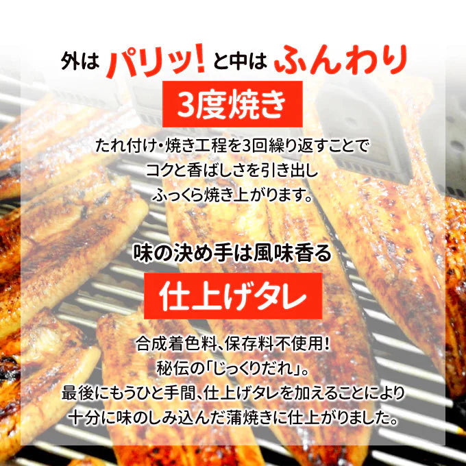 鹿児島産 新 国産 うなぎ蒲焼き 約170g×4尾 送料無料