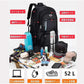 即納商品 バックパック メンズ レディース 大容量 50L リュックサック リュック 登山 拡張 撥水 多機能 出張 旅行 通勤 通学 防災 キャンプ用 ビジネスリュック 男女兼用 g83B(レッド)