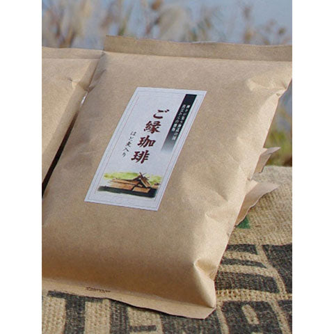 出雲市名産品 ご縁珈琲　はとむぎ（150g）×4