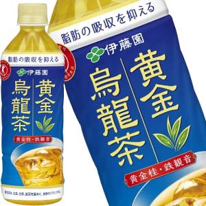【3?4営業日以内に出荷】伊藤園 ［特保・トクホ］ 黄金烏龍茶 500mlPET×24本北海道、沖縄、離島は送料無料対象外［賞味期限：2ヶ月以上］［送料無料］